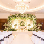 Wedding décor materials for indoor functions