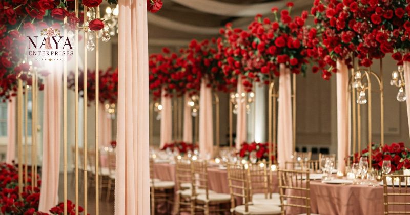 Wedding decoration raw materials supplier