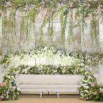 artificial flower stage decoration